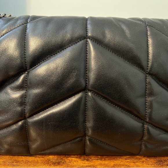 Gently used Saint Laurent Lou Lou Puffer in Black - Picture 3 of 10